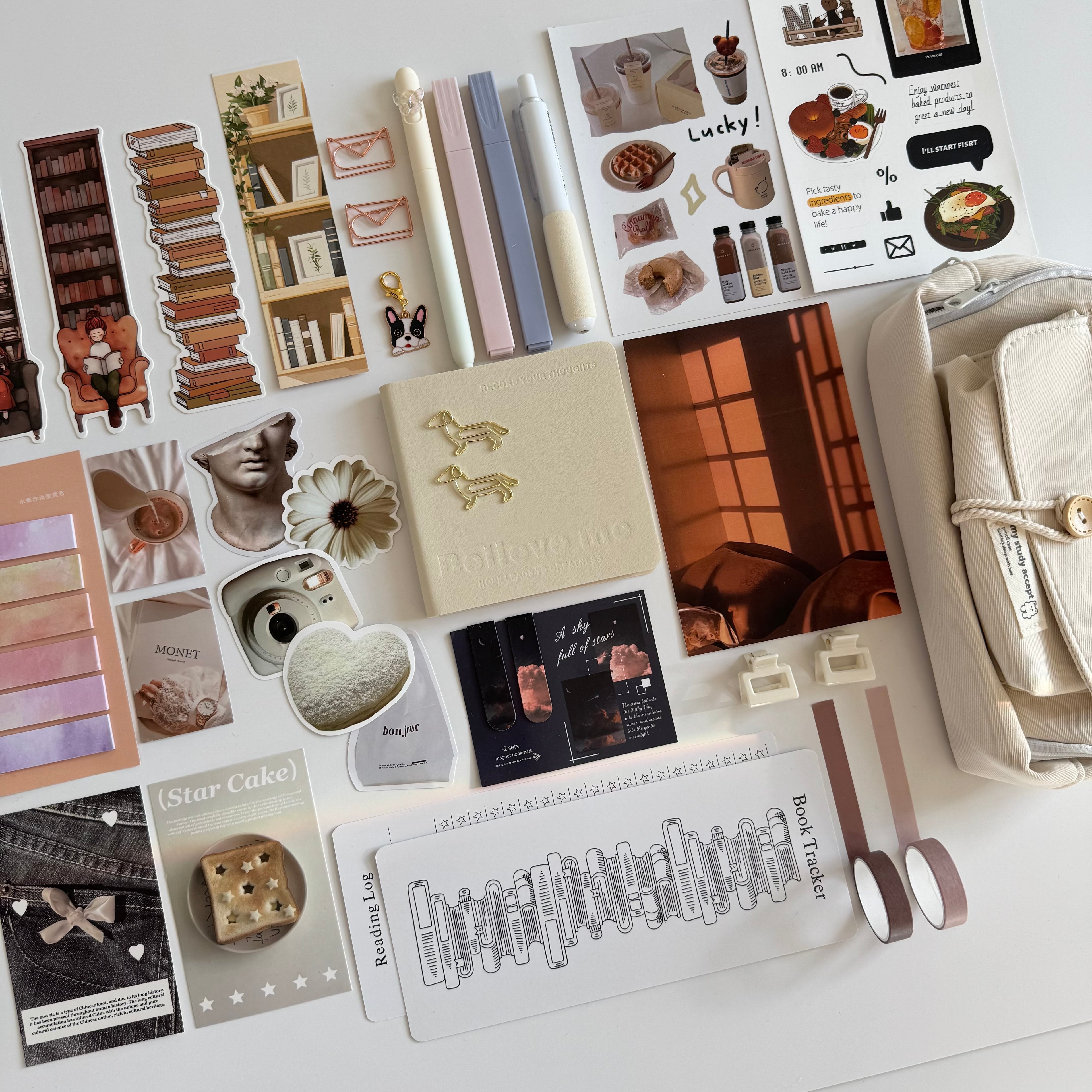 🤍 Milk&Coffee Bits Bundle - Creamy • Soft • Aesthetic