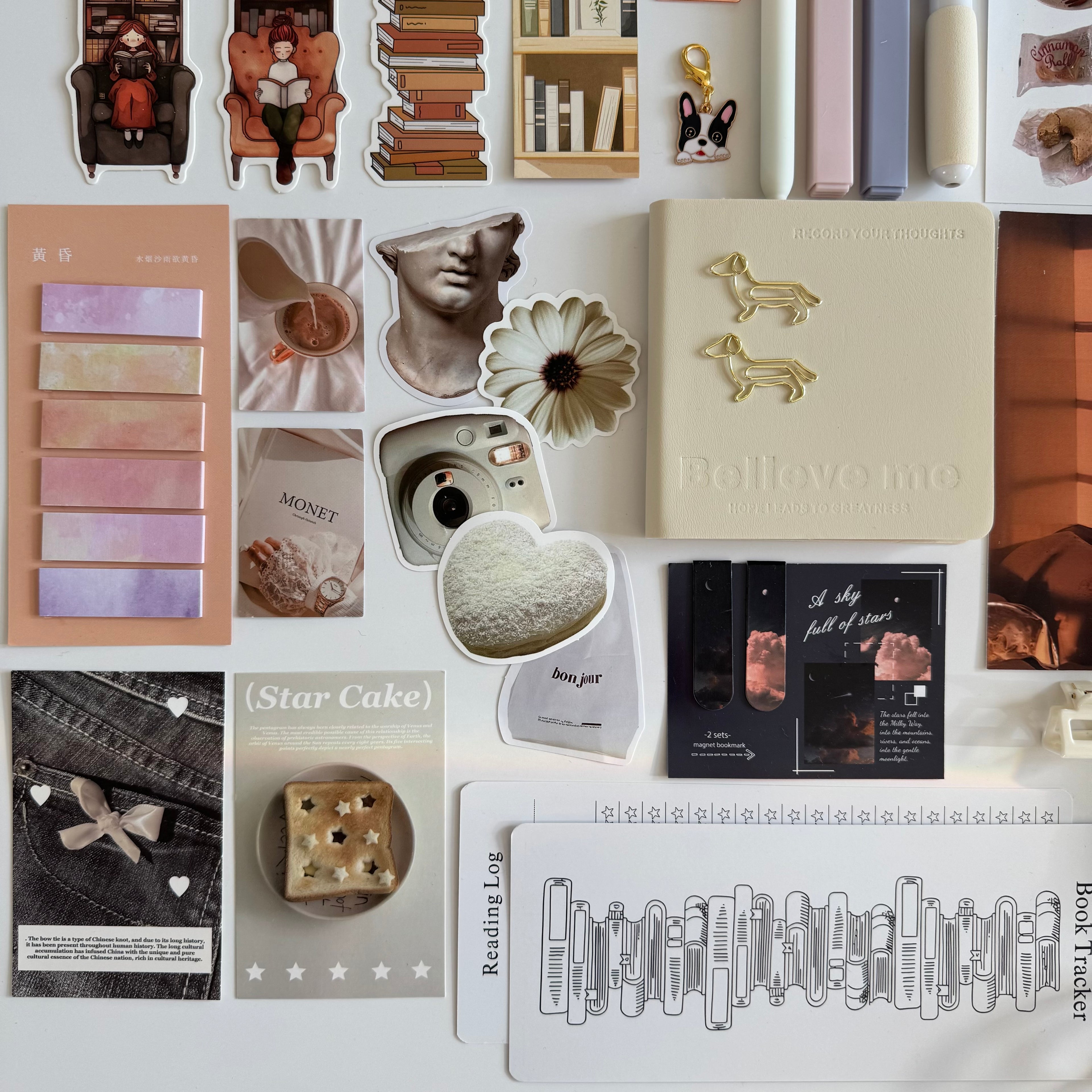 🤍 Milk&Coffee Bits Bundle - Creamy • Soft • Aesthetic